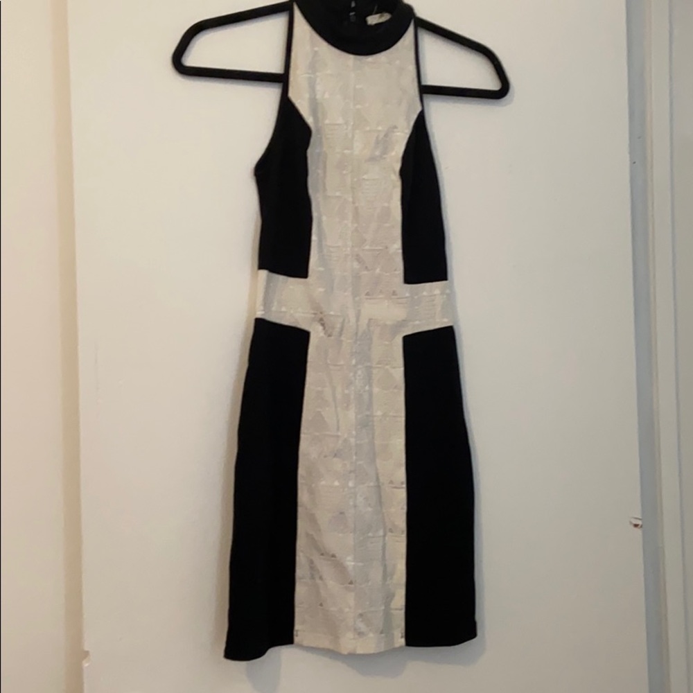 Sugarlips black and white dress